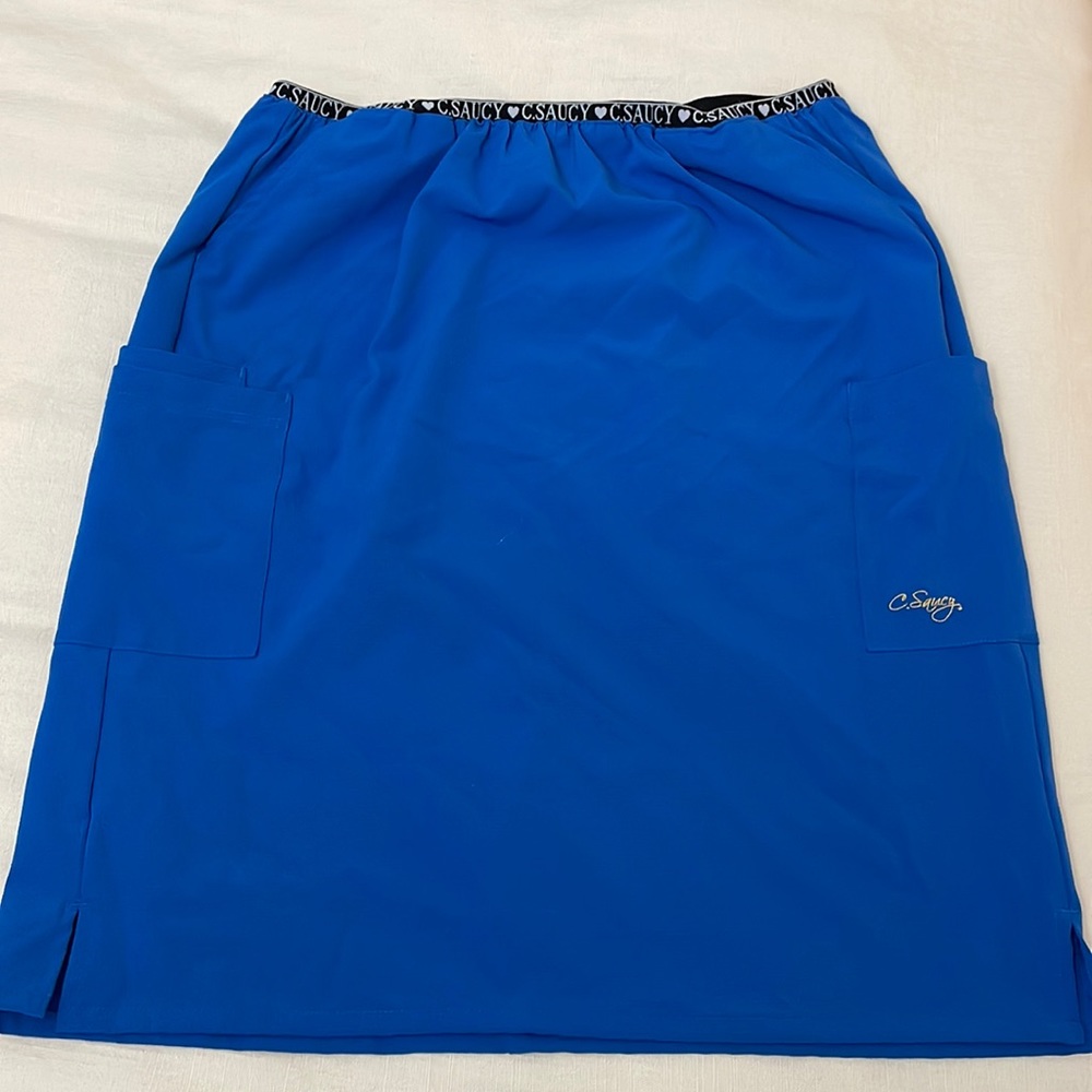 C Saucy scrub skirt